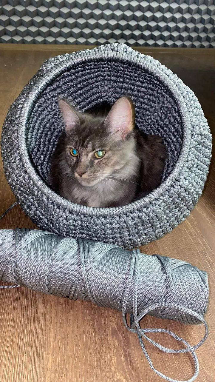 Crochet pet house (PDF pattern)